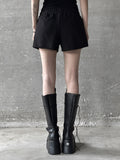 1156 Platform Sole Lace-Up Boots (9cm)