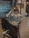 New York Cotton Over Hoodie