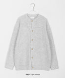 [unisex] Markel round wool over cardigan