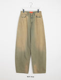 Meldin vintage washed denim pants