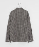 [unisex] Shirumi Check Long Sleeve Shirt