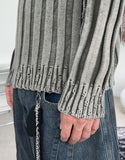Raed Vintage Dyeing Ribbed Knit