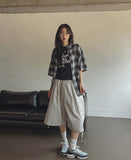 Play Diagonal Big Cargo Balloon Bermuda Pants