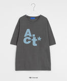 Dideli Printing Over Short Sleeve Tee