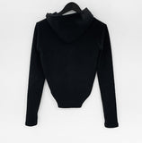 Rette incision hood zip-up