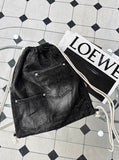 Rip denim pants bag