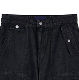 Lucas D-Ring Unbalance Cargo Denim Pants