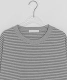 [Unisex] Killberry Stripe Over Long Sleeve Tee