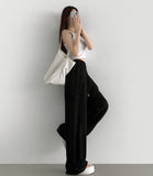 Cooling Eco-Friendly Tencel Cut Two-Way Banding Pants