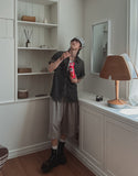 Chad Two-Tuck Snap Bermuda Pants