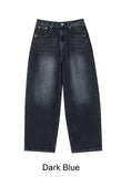 PL Curved Washed Denim Pants