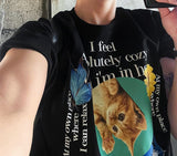Upside Down Kitty Short Sleeve T-shirt