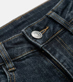 Slim fit dark washing skinny denim