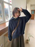 Nitay Collar Button Wool Cardigan