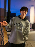 Londer Color Scheme Nylon Hood Sweatshirt