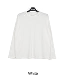 Det Ribbed Knit Long Sleeve Tee