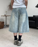 Patton Cut Bermuda Denim Pants