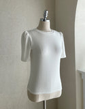 Rebeulri Round Shirring T-Shirt