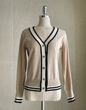 Sade Color Matching Cardigan