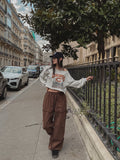 Dean peach damage double knee pants