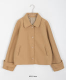 Nilan raglan collar short coat