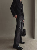 Damage hem cutting bootcut