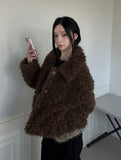 Bambi Fluffy Fur Jacket