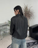 Tola Garment Leather Tracker Jacket