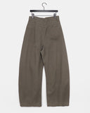 Juri Cut Pintuck Balloon Cotton Long Pants