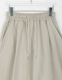 [unisex] Mizuki Carpender Banding Bermuda Cotton Pants