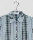 Vident Color Matching Check Short Sleeve Shirt