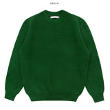 Ruffle Wool Round Knit