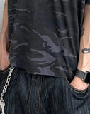 Rafi Camo Crop Short Sleeve Tee