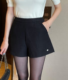 Merbo Tweed A-Line Short Pants