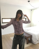 Werun Check Slim Southern Shirt