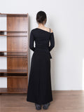 UNBAL SHOULDER STRAP TOP