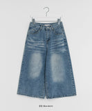 Belkyo Washing Denim Bermuda Pants