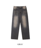 Luke Teen Grey Washed Denim Pants