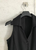 Cooper Stripe Collar One Piece