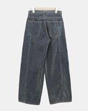 Belan Velvet Curved Denim Pants