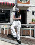 Nick Belted Parachute Nylon Pants