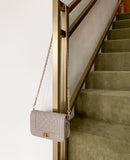 Chencid Quilted Cowhide Mini Shoulder Bag
