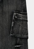 PINCH WIND CARGO DENIM PANTS