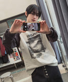 Vision Color Matching Raglan Long Sleeve