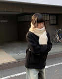 Posom Bokashi Knit Wool Muffler