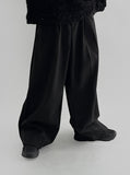 Toti Pintuck Wide Slacks