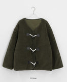 Diombre Reversible Wool Duffle Quilting Padding Jacket