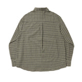 Small Logo Embroidered Pocket Check Shirt