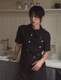 [PLAN MADE] Blake Cutoff Napoleon Jacket