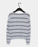 Moem Zen Stripe V-Neck Knit